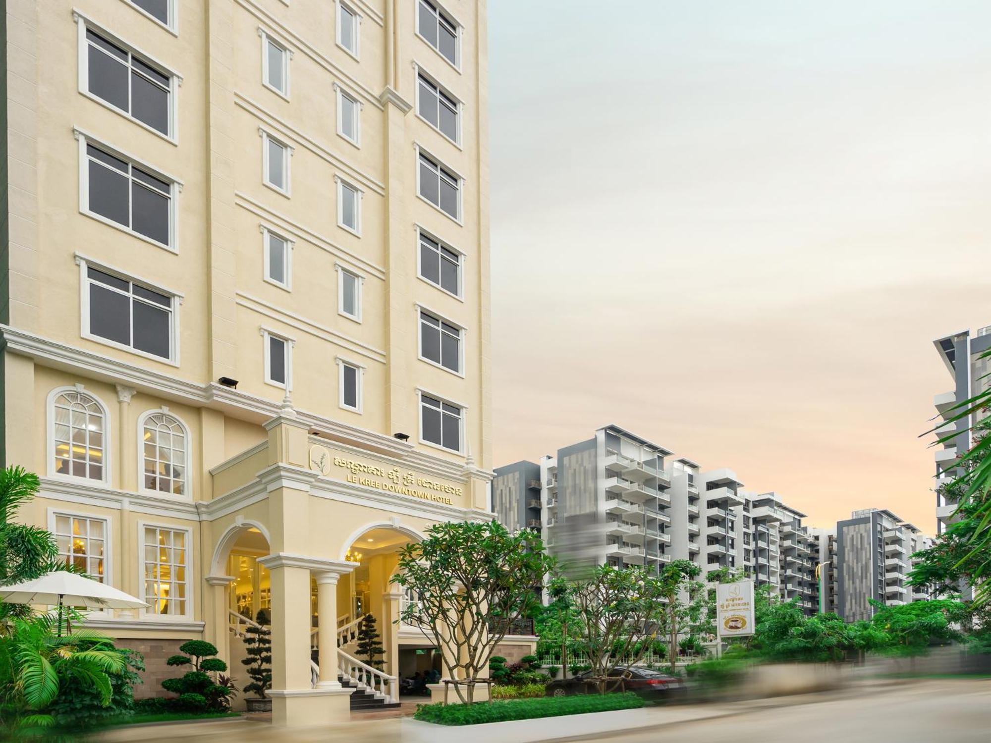 Le Kree Downtown Hotel بنوم بنه المظهر الخارجي الصورة